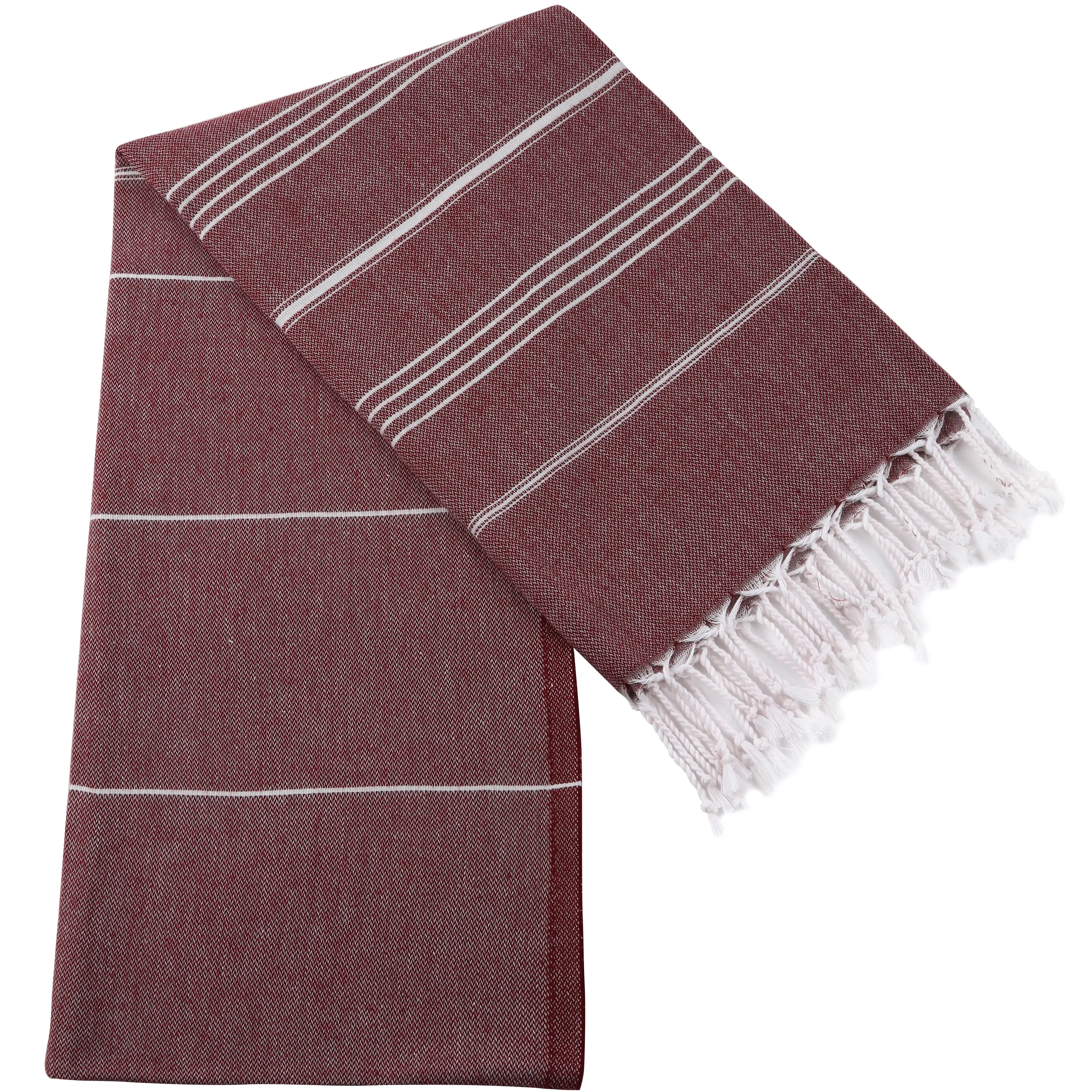 CACALA Luxury Absorbent Softly Fast Drying Tassels Turkısh Towel For Bath Beach Pool Gym Travel Sports Camping 100x180Cm 310Gr | Дом и сад