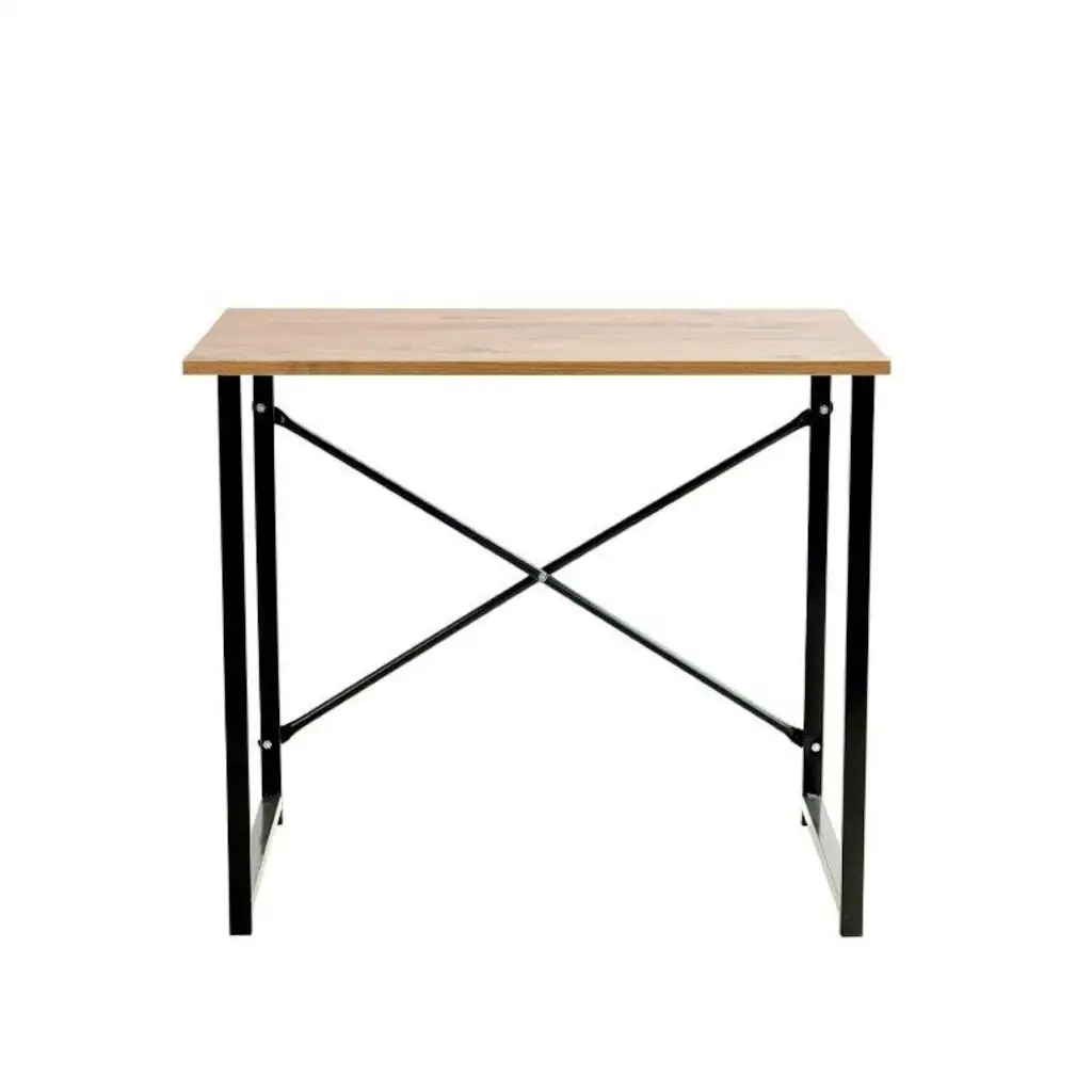 

Decorative Metal Study Desk Office Computer Notebook Laptop Desk Wood New Season 2021 Furniture Modern Useful and High Quality