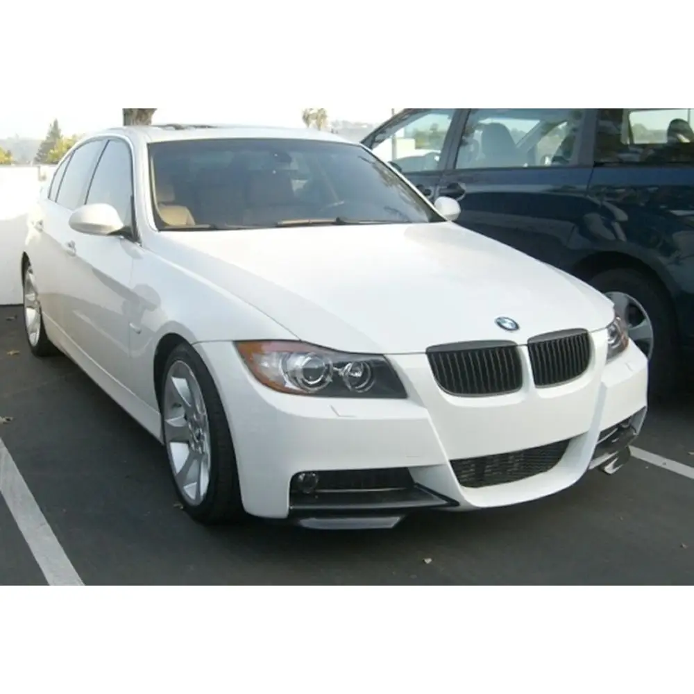 New Style High Quality Abs Plastic Gloss Black Front Bumper Lip Splitters Flaps For BMW E90 Pre Lci 2005 2006 2007 2008 | Автомобили и