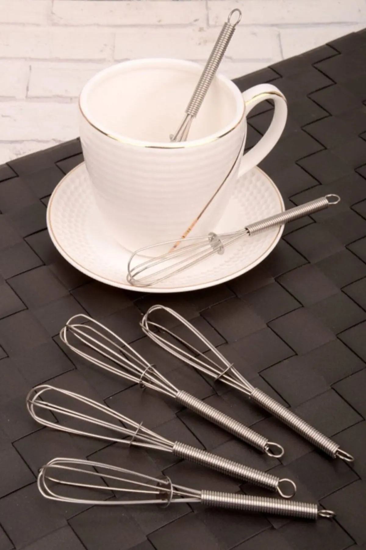 

Mini Manual Cappuccino Tea Coffee (SPOON) Mixer Beater (1 PCS)