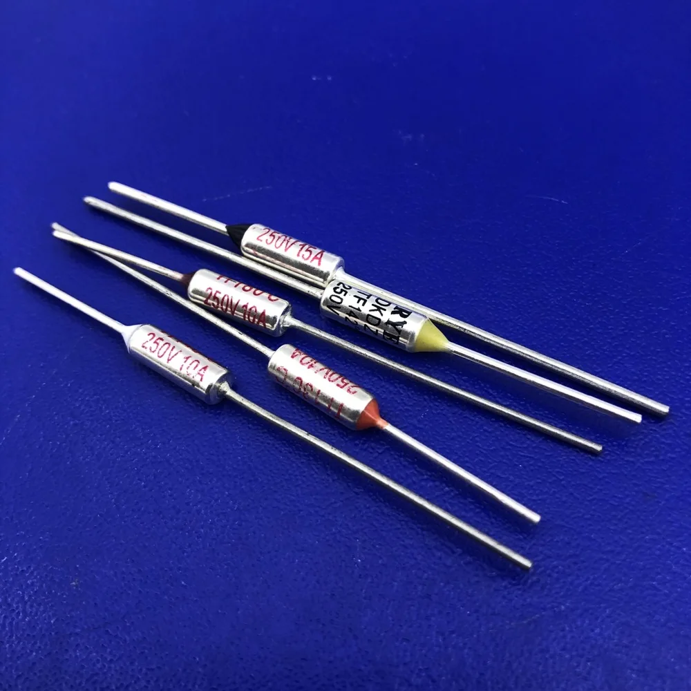 Лот 10 штук TF Термопредохранители TZ D / RY 84 280C 15A 250V|Перемычки| |