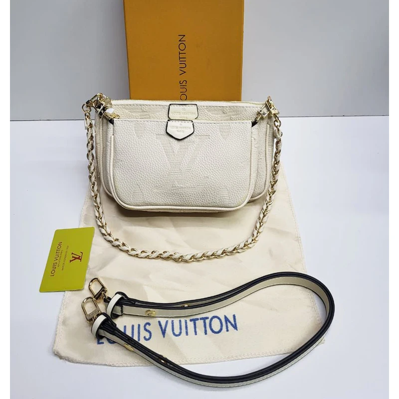 Женская сумка Loui Vuitton через плечо 24х17-19x11 см |