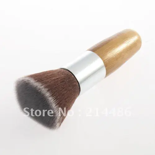 Professional Makeup Brush Flat Top Brush Foundation Powder beauty Brush Cosmetic Make up brushesTool Wooden Kabuki Make-up Brush
