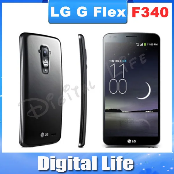 Original LG G Flex F340 3G&4G 13MP 32GB Quad-core WIFI GPS 6 inch TouchScreen Unlocked Mobile Phone