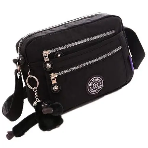 Women Lightly Shoulder Bags Fashion Waterproof Bag Mini Small Bag Student Shoulder Cross-body Messenger Bag Female Nylon Bags-3