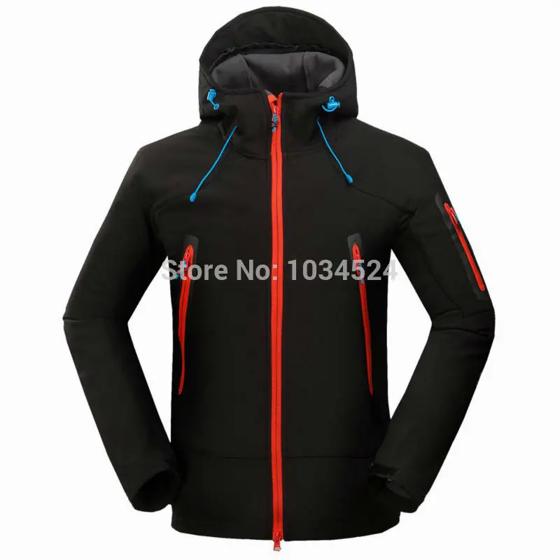 mammoth skiing NEW Mens Waterproof Breathable Softshell Jacket For Outdoors Hiking Climbing&Glof ourdoor jacket windstopper 