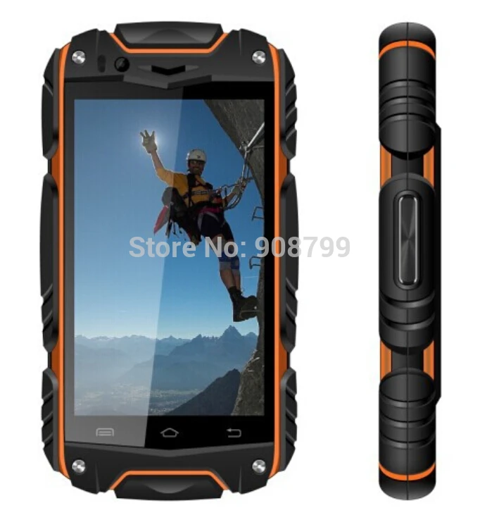 HOT!!! Discovery V8 Smart phone Android 4.2 MTK6572 Dual Core Dual Camera Dual Sim Waterproof Dustproof Shockproof WIFI 3G GPS