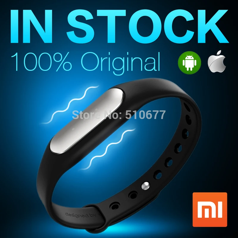 IN STOCK! 100% Original! 2014 Newest Xiaomi MiBand , Smart Xiaomi Mi band Bracelet for Xiaomi MI4 M3 MIUI ,Free Shipping