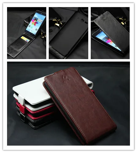 New Flip PU Leather Case Cover sleeve closure For ZTE grand s ii S291 S2 Wallet Case with Card Slots and Stand Holder