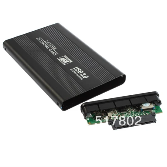 In stock! 1set Jumping Price 2.5" USB 3.0 HDD Case Hard Drive SATA External Enclosure Box New