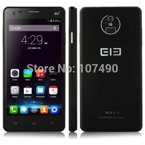 Original Elephone P3000 P3000s Mobile Phone 4G FDD LTE MTK6592 Octa Core Android 4.4 5.0 Inch IPS Fingerprint ID 13.0MP WCDMA