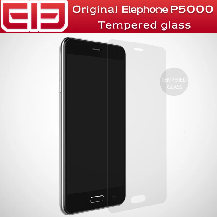 elephone p5000 tempered glass screen protector 9h for elephone p5000 mobile phone fillm