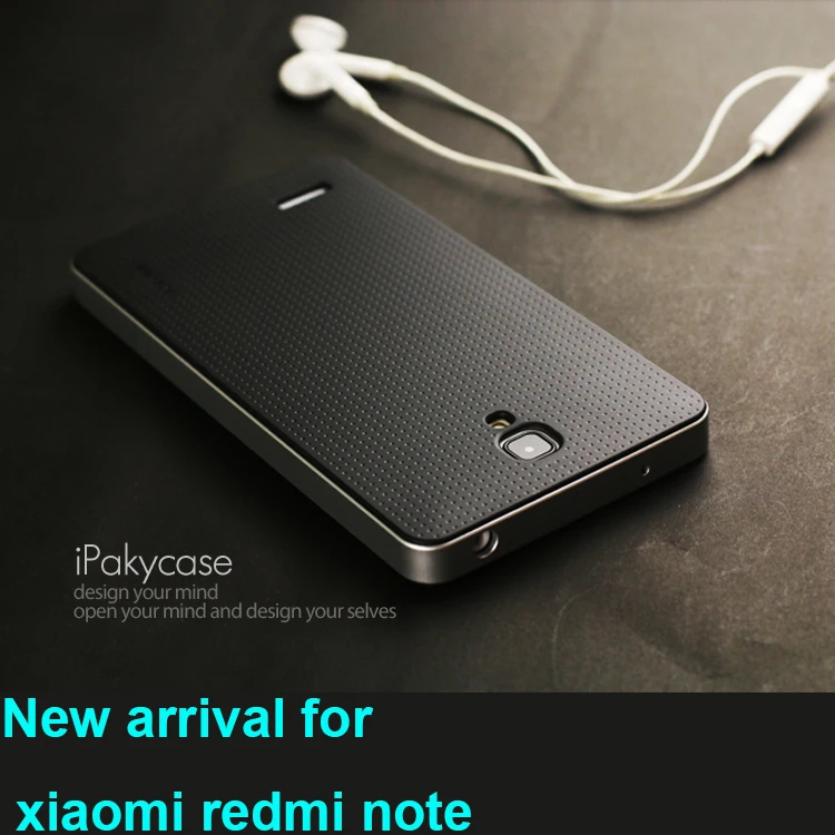 2015 new products 100% orginal IPAKY brand PC+TPU material for xiaomi redmi note for xiaomi hongmi note 4G ,7colours in stock!