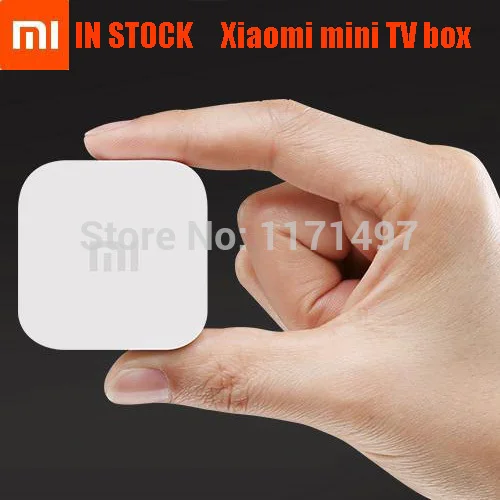 Xiaomi mini box Set Top Box Mi STB Smart TV box Quad Core CPU 1080P H.265 2.4GHz / 5GHz Android 4.4.2 Bluetooth 4.0 100~240V