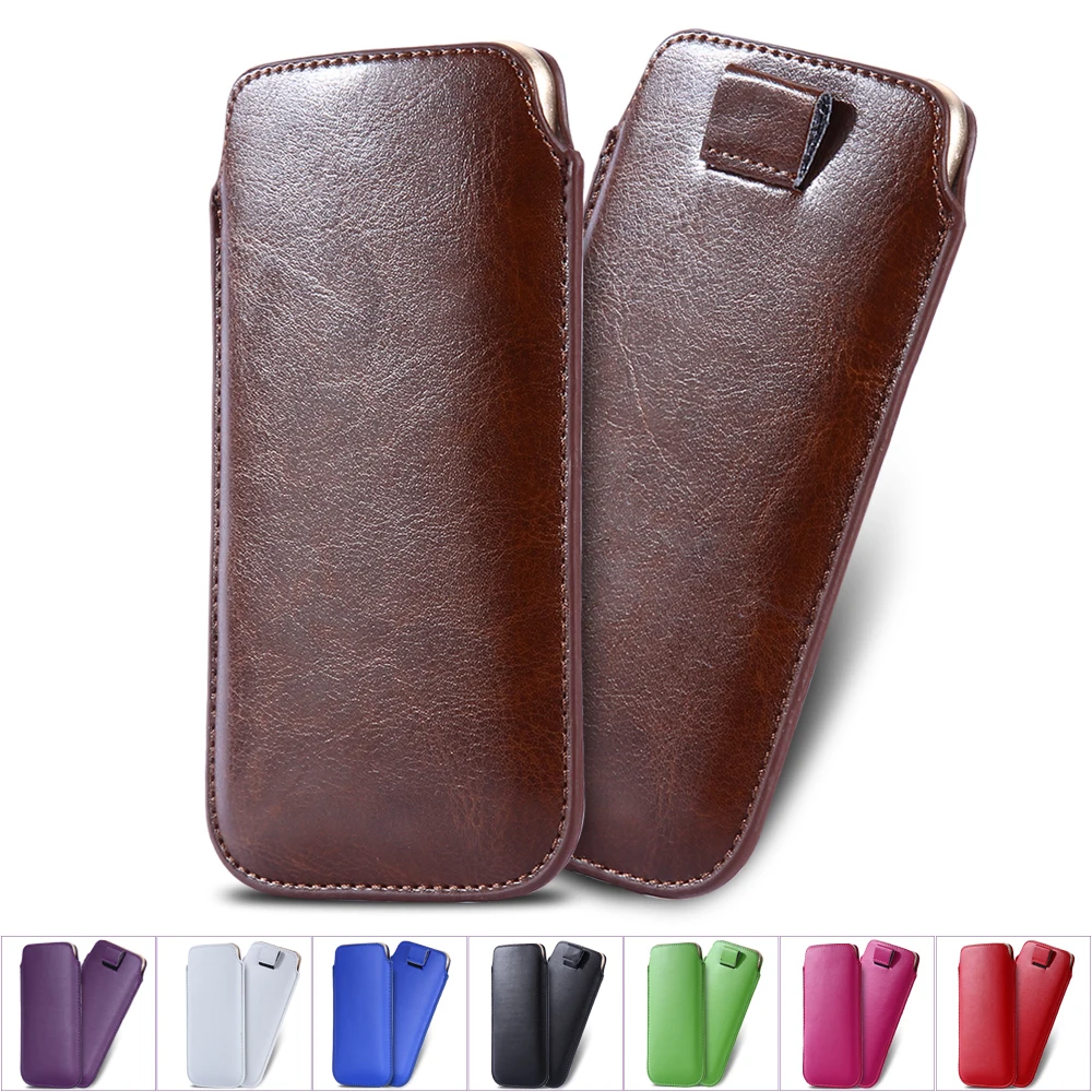 FLOVEME 5.5inch Universal Leather Pouch Case For iPhone 6s 7 Plus For Samsung Note 2 A7 A9 E7 j7 For Xiaomi LG G2 G3 G4 G5 Cover