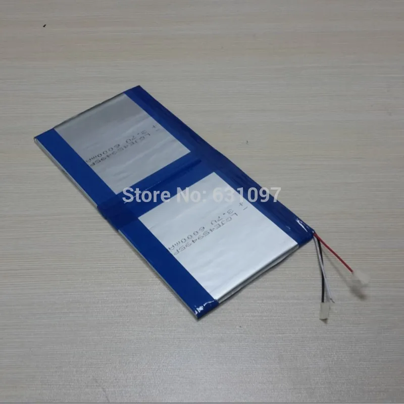 3.7v 12000mAh For Teclast P98 3G Eight Boot,Onda V989 Octa core,V975i Four Boot,V975w Tablet PC Battery,5 Wire Plug Original