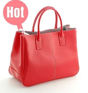 ASYION Special 2016 Hot Selling  PU Lady's Fashion Handbag Classic Design candy color women's tote shoulder messenger bag  010