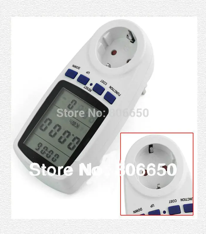 Eu energy meter, Watt Voltage Volt Meter Monitor Analyzer with power factor$