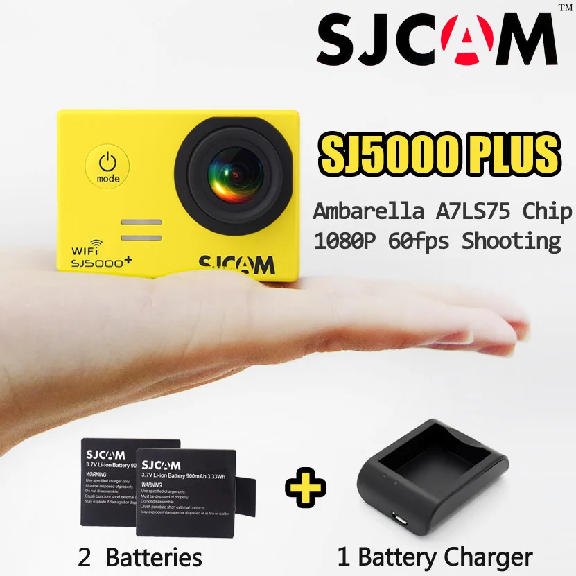 Original! SJCAM WiFi Version SJ5000+ 1080P Full HD GoPro Camera Style Extreme Sport DV SJ5000 Plus Action Camera 30M Waterproof