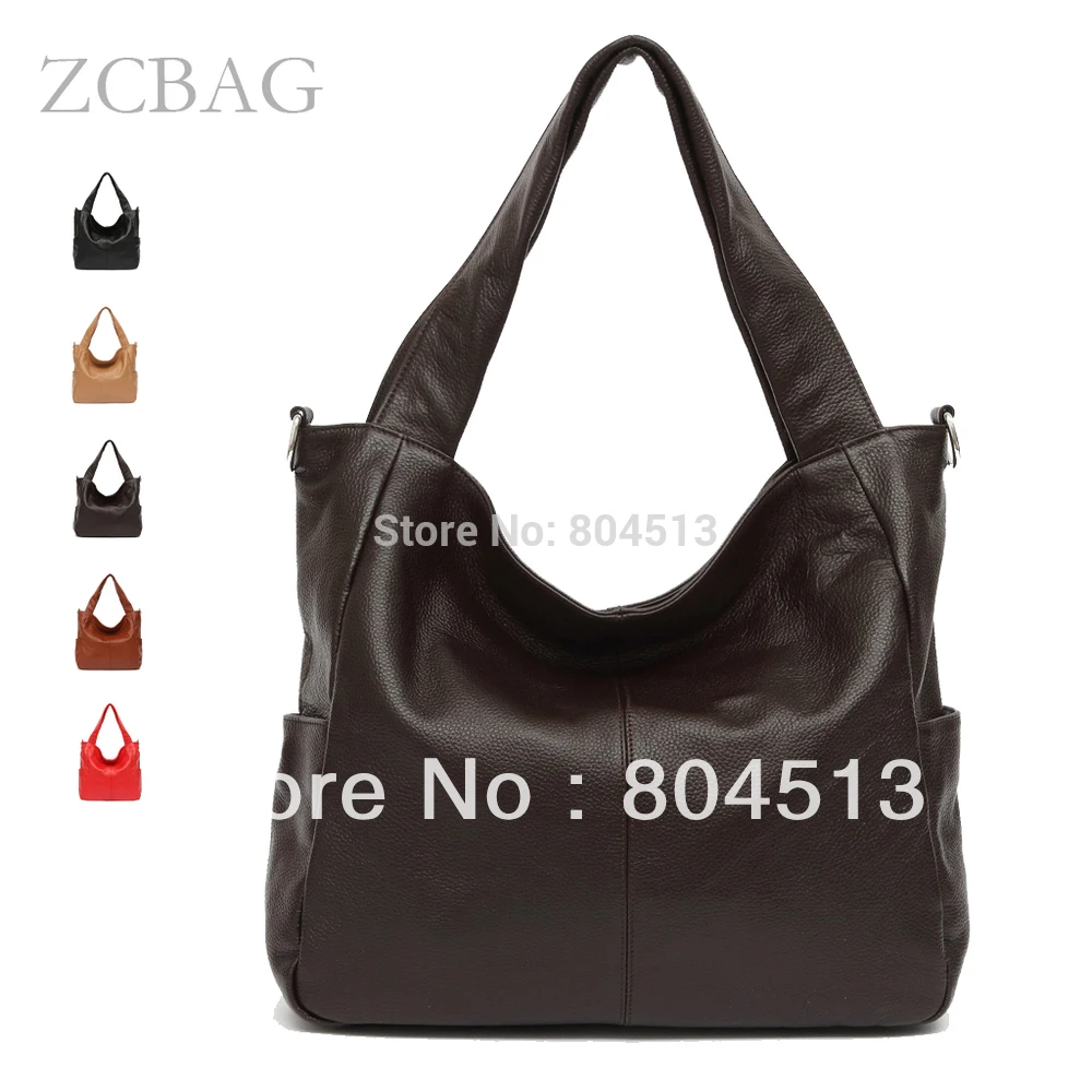 3 Size More Colors NEW Fashion Big Bags Ladies Large 100% Genuine Leather Women's Shoulder Handbag Bucket diagonal Purse Satchel